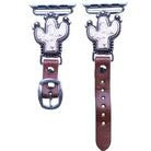 Western Leather Watch Band ~ Cactus - Henderson's Western Store