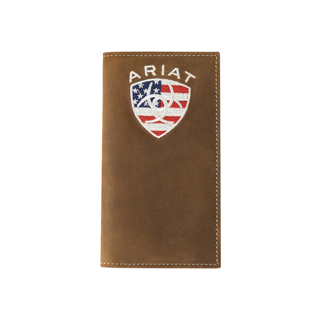 Ariat American Flag Rodeo Wallet ~ Checkbook - Henderson's Western Store