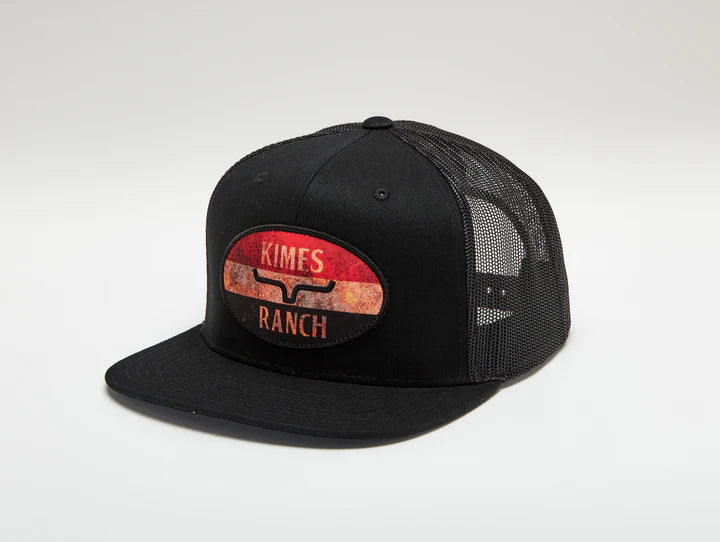 Kimes American Trucker Cap ~ Black