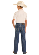Boy's BB Gun Regular Jeans ~ Two Tone Stitch Pocket by Rock & Roll - Henderson's Western Store