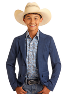Boys Plaid Sports Coat by Rock & Roll - Henderson's Western Store
