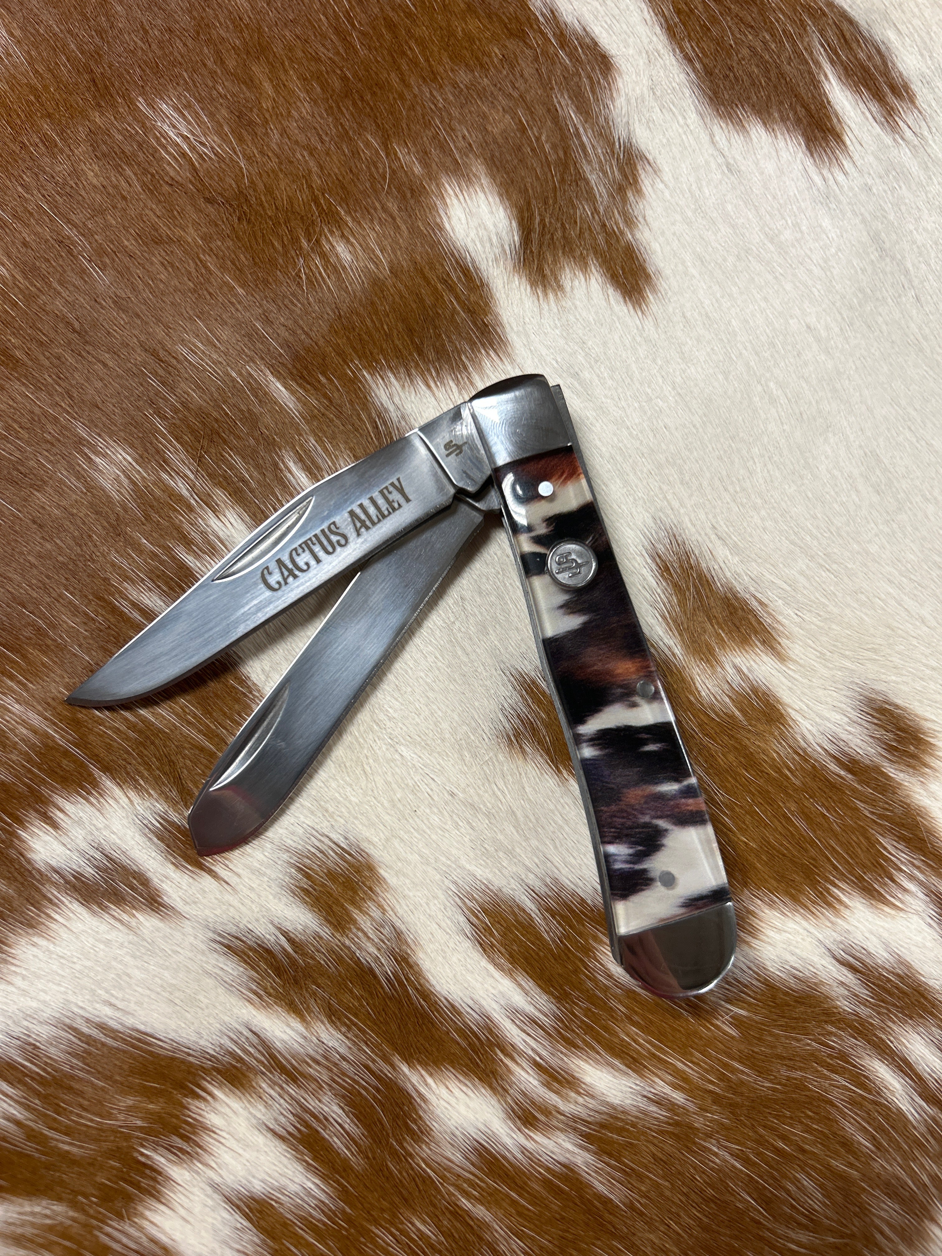 Cactus Alley Knife ~ Trapper ~ Cuero - Henderson's Western Store
