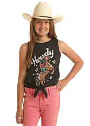 Girl's Howdy Tank by Rock & Roll - Henderson's Western Store