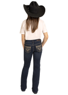 Girl's Rock & Roll Aztec Jeans - Henderson's Western Store