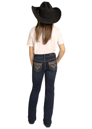 Girl's Rock & Roll Aztec Jeans - Henderson's Western Store