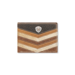 Load image into Gallery viewer, Ariat Chevron Patchwork ~ Bi-Fold