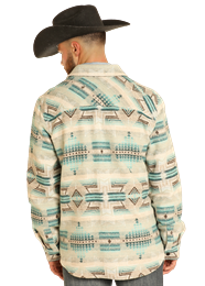 Aztec Shirt Jacket by Rock & Roll