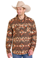 Aztec Jacquard Shacket by Rock & Roll - Henderson's Western Store