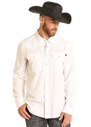 Men's Solid TekWestern Snap