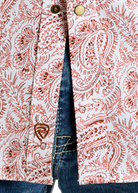 Paisley Print by Rock & Roll ~ Cream - Henderson's Western Store