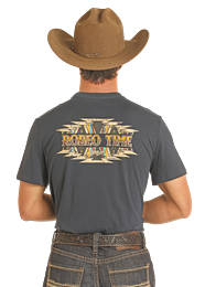 Dale Brisby Dale Rodeo Time Tee ~ Navy