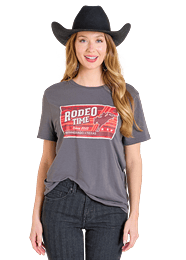 Dale's Rodeo Time Tee by Rock & Roll - Henderson's Western Store