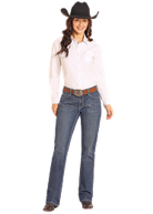 Crossed Embroidered Jean by Rock & Roll - Henderson's Western Store