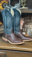 Kango Ostrich Anderson Bean Boots - Henderson's Western Store