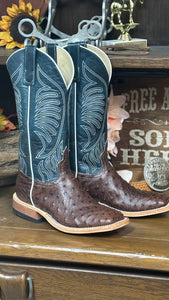 Load image into Gallery viewer, Kango Ostrich Anderson Bean Boots - Henderson&#39;s Western Store