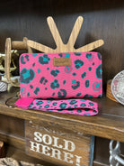 Wrangler Leopard Print Wallet/Wristlet - Henderson's Western Store