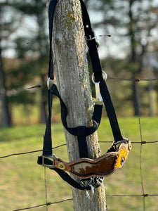 Load image into Gallery viewer, Nylon Bronc Halter ~ Painted Sunflower