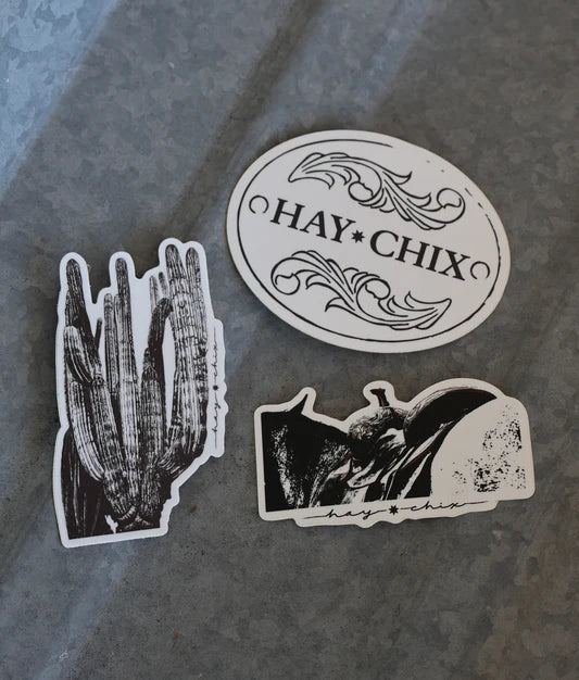 Hay Chix Stickers - Henderson's Western Store