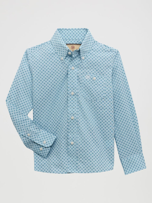 Boy's Classic Shirt ~ Turquoise