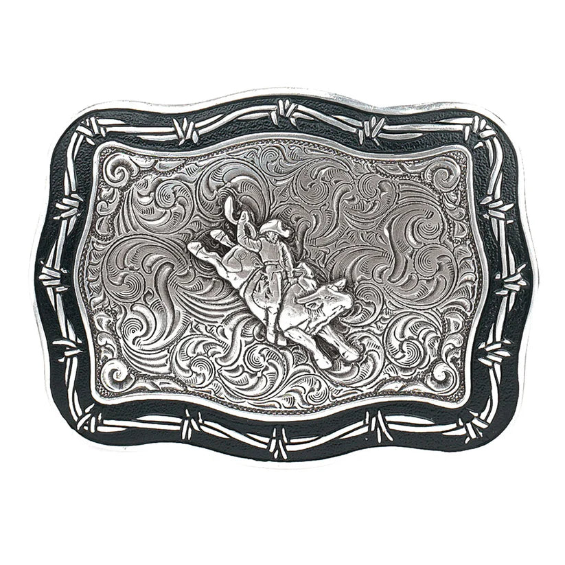 Belt Buckle ~ Golden Bull Rider - Henderson's Western Store