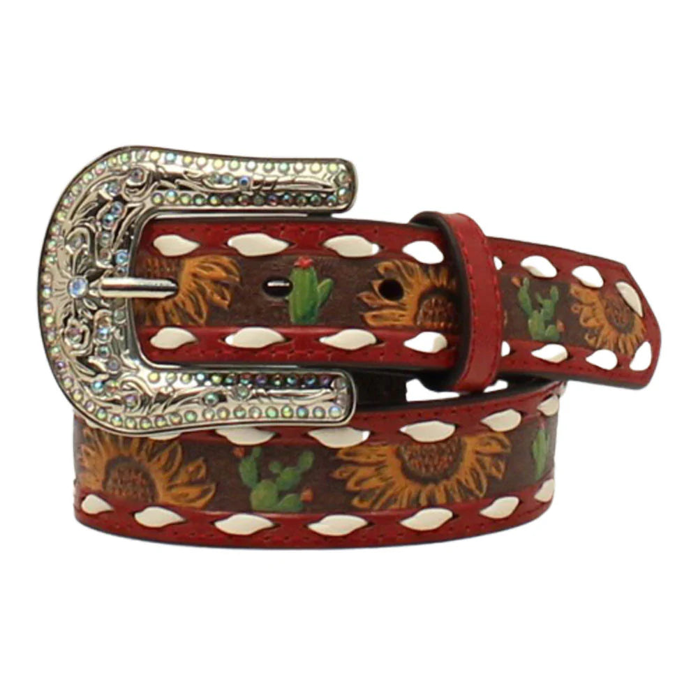 Girl's Angel Ranch Belt ~ Sunflower