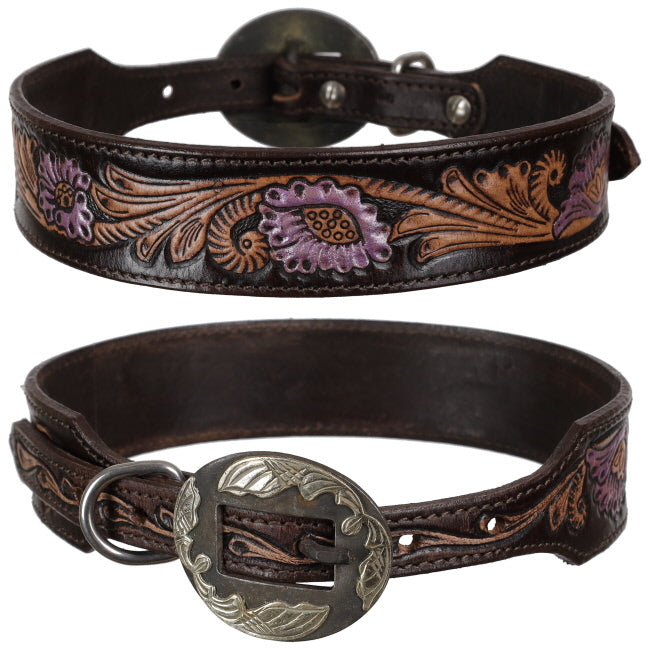 Dog Collar ~ Wild Rose - Henderson's Western Store