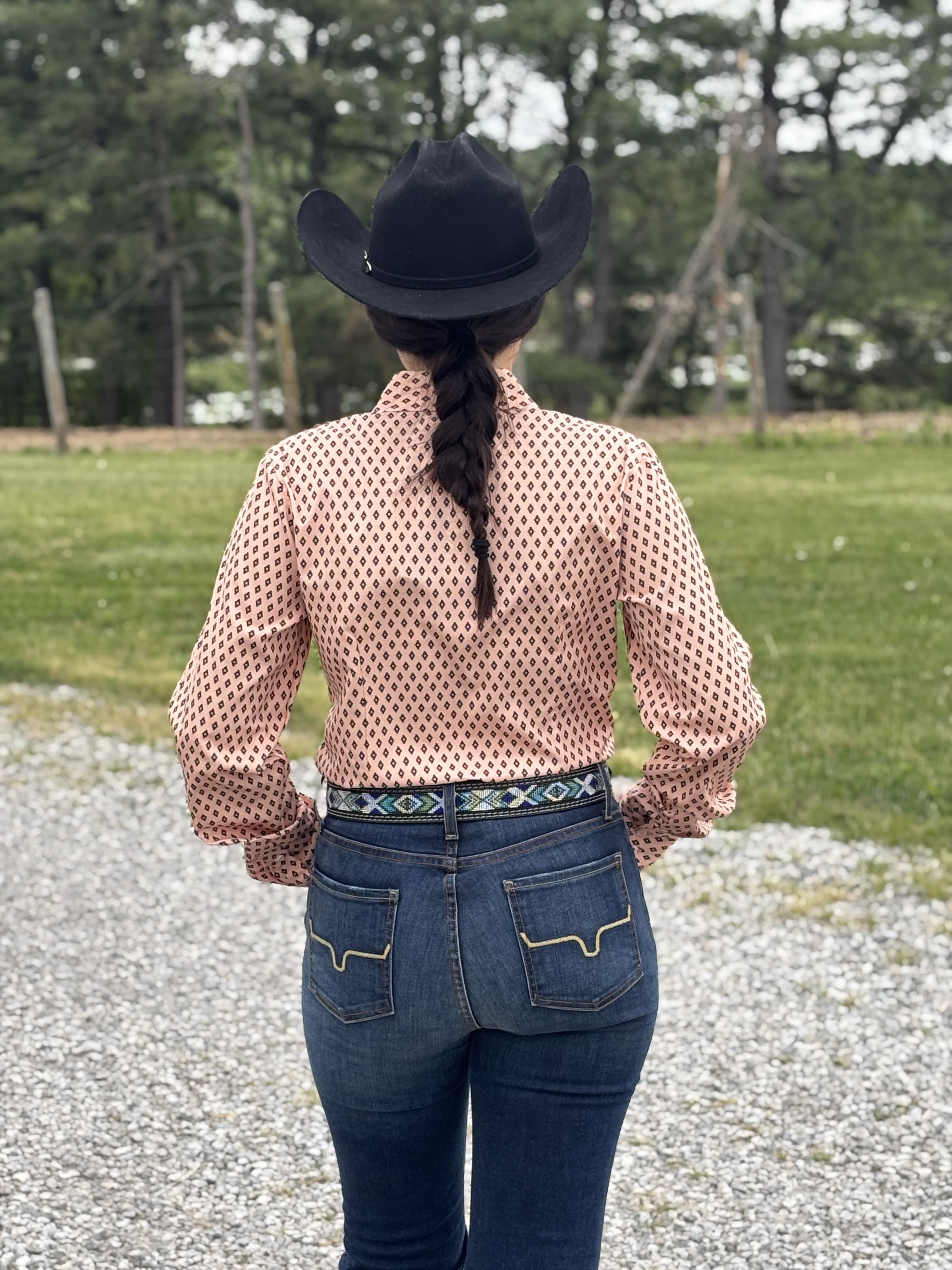 Ladies Cinch Arenaflex ~ Peach - Henderson's Western Store