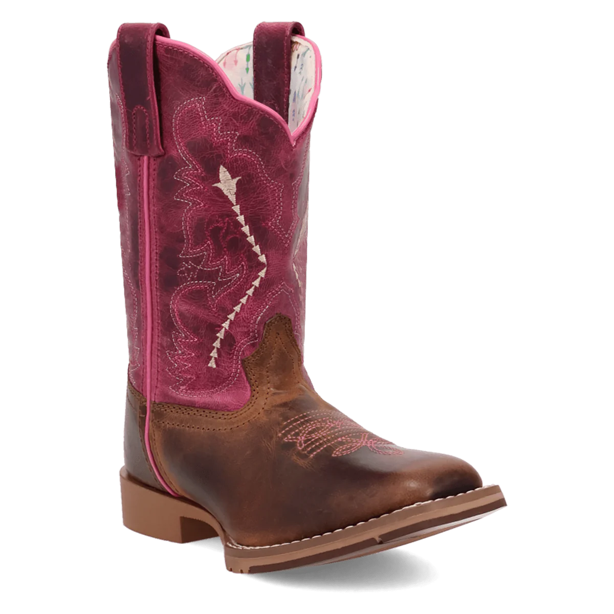 Salina Boots by Dan Post ~ Pink - Henderson's Western Store