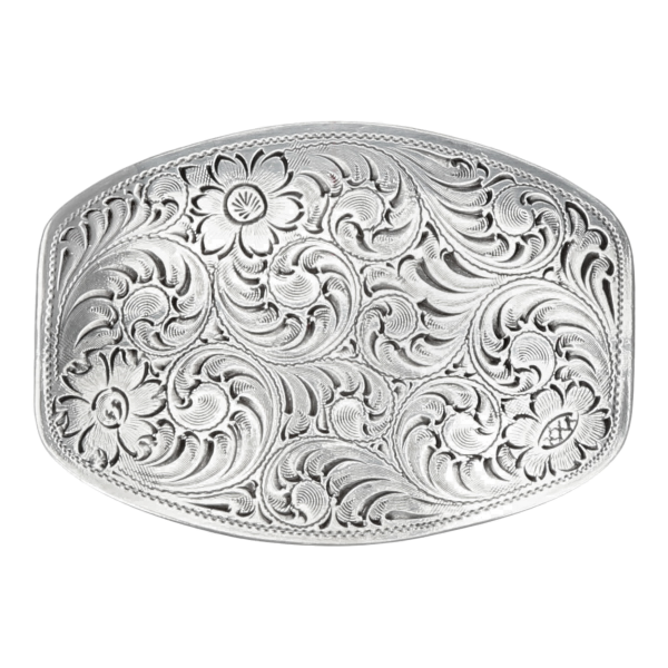 Floral Scroll Belt Buckle - Henderson's Western Store