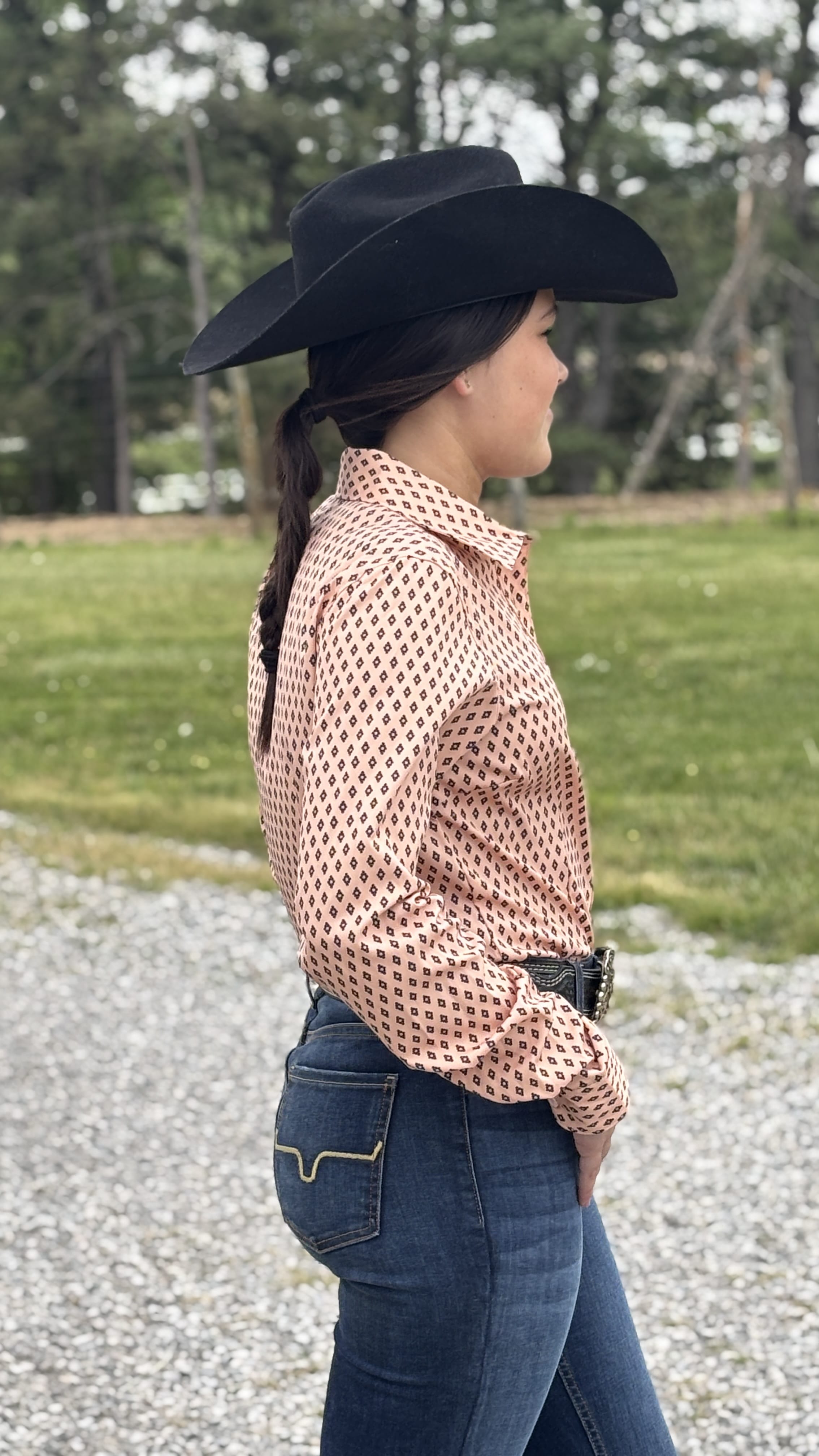 Ladies Cinch Arenaflex ~ Peach - Henderson's Western Store