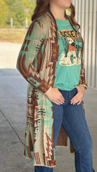 Aztec Knit Duster by Rock & Roll - Henderson's Western Store