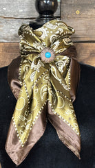 Rodeo Drive Wild Rags/Scarf ~ Sage Paisley - Henderson's Western Store