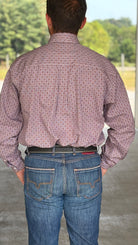 Cinch Plain Weave  ~ Purple & Gold - Henderson's Western Store