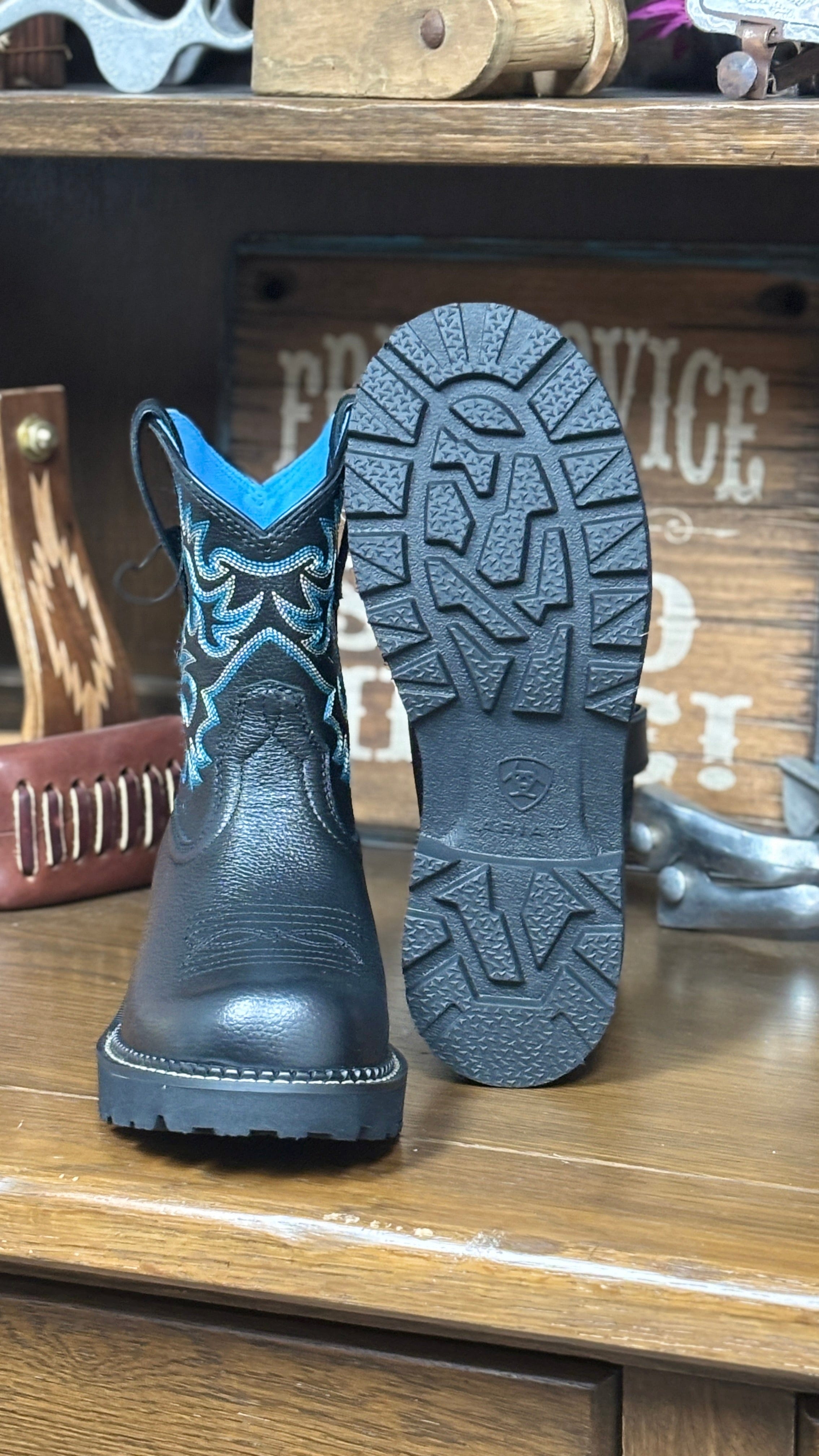 Fatbaby Black Deertan by Ariat - Henderson's Western Store