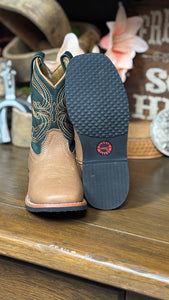 Load image into Gallery viewer, Wyler Boots by Laredo ~ Green - Henderson&#39;s Western Store