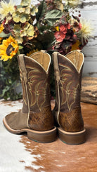 Men’s Cowhide Wide Square Boots - Henderson's Western Store