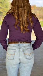 Ladies Cinch ~ Purple - Henderson's Western Store