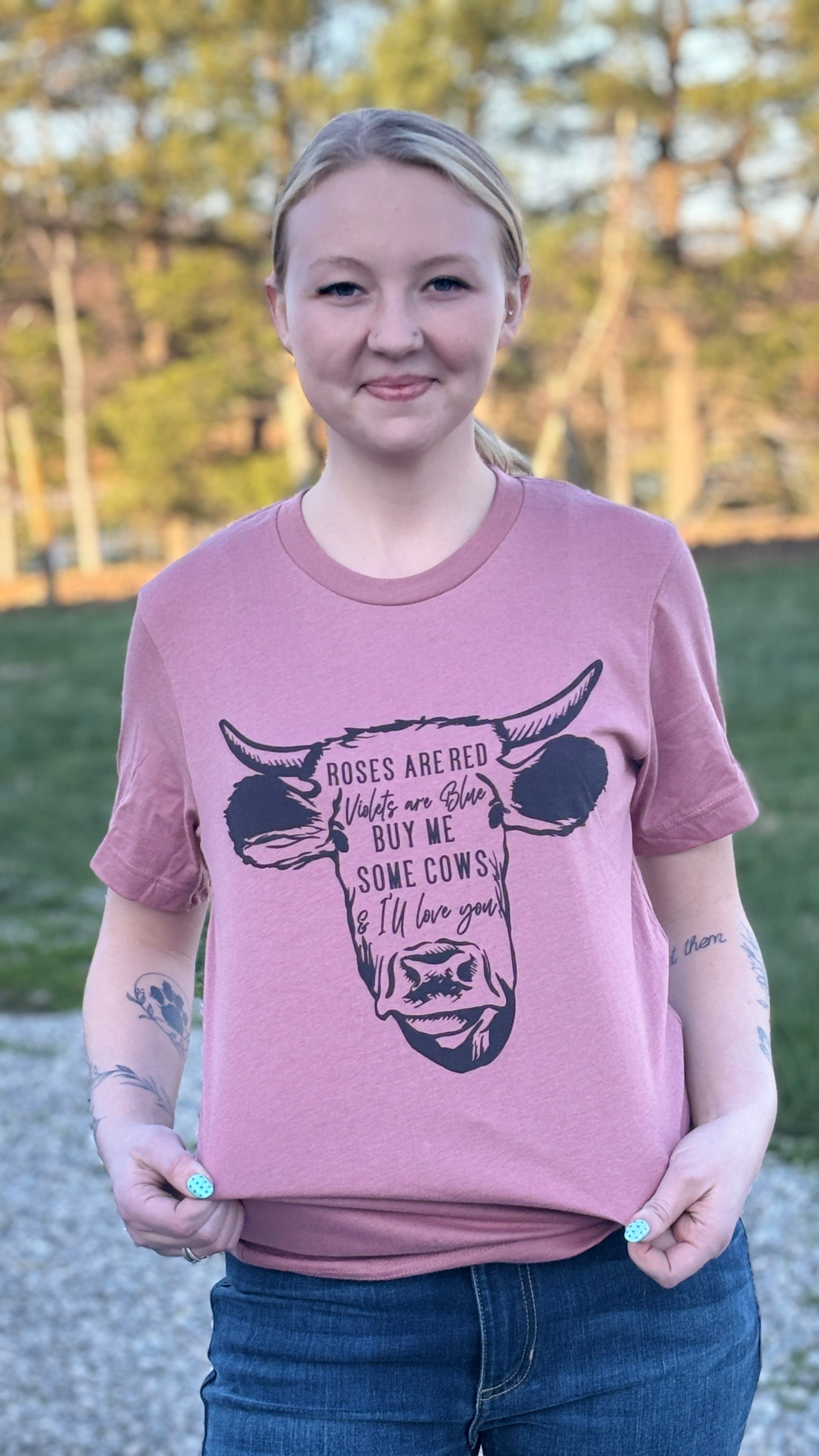 Buy Me Some Cows Tee - Henderson's Western Store