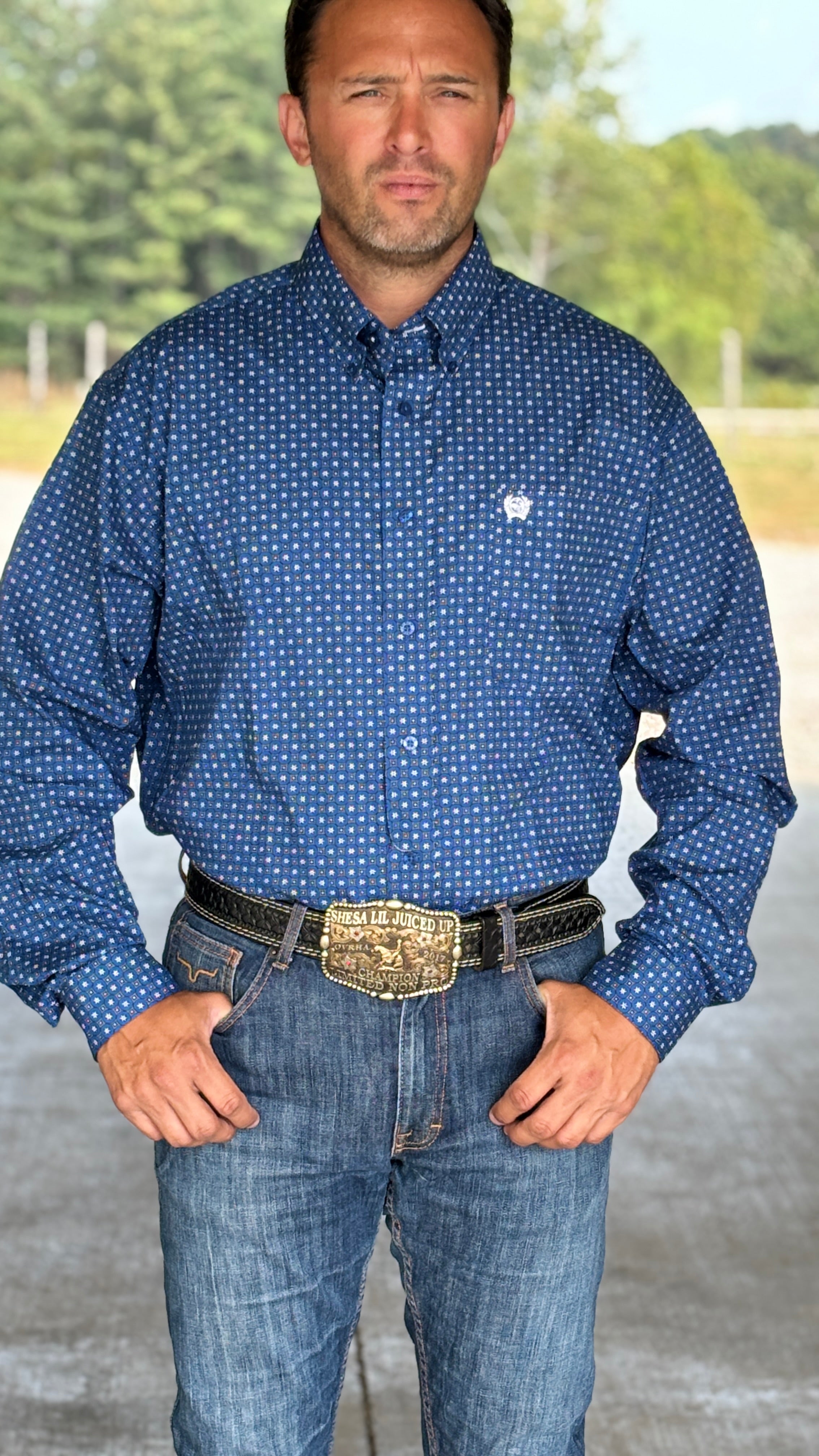 Cinch Plain Weave  ~ Royal - Henderson's Western Store