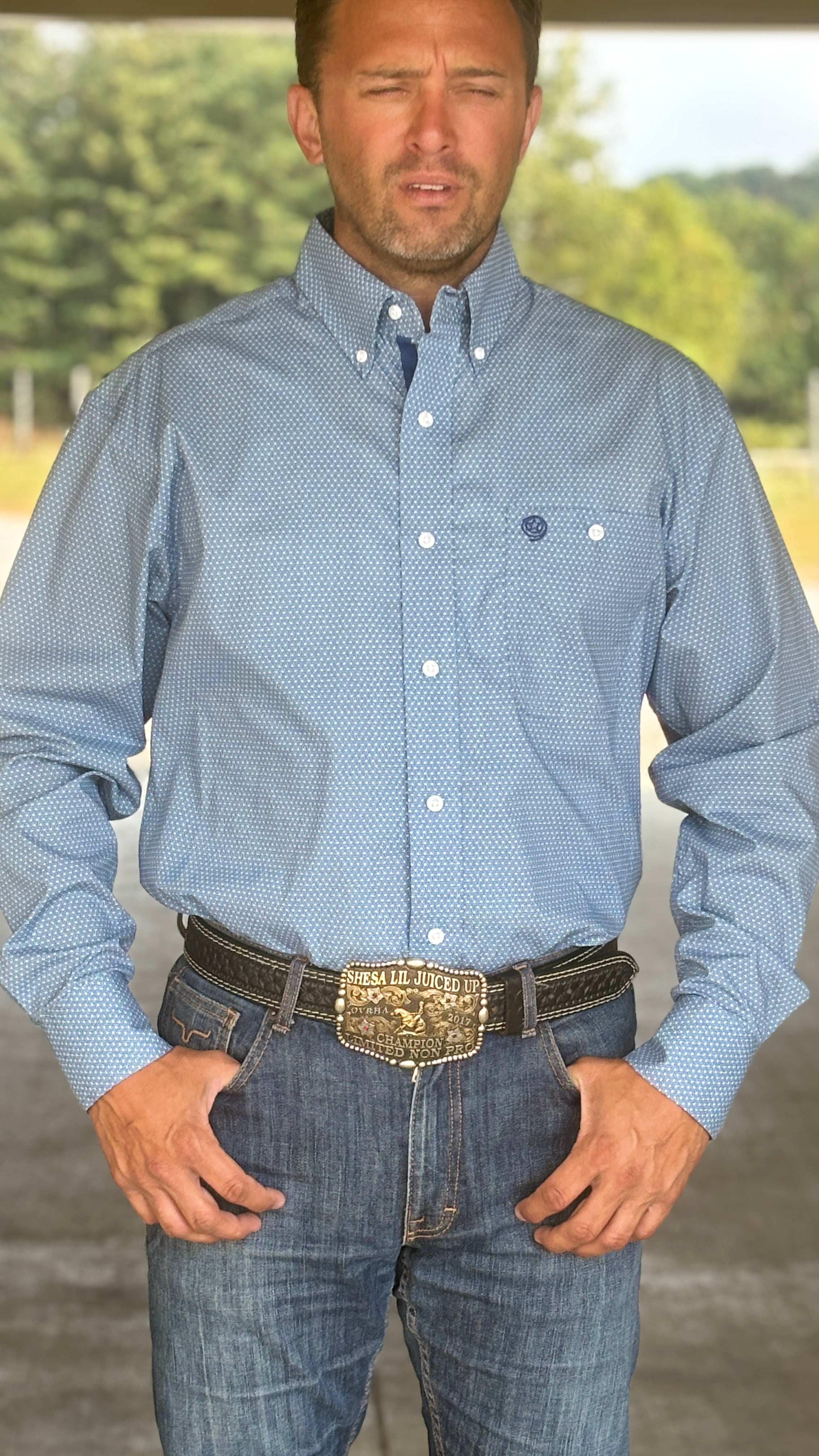 Men's Wrangler® Classic Shirt - Henderson's Western Store