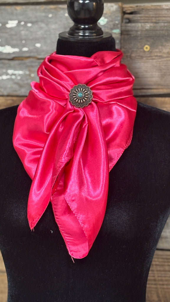 Rodeo Drive Wild Rags/Scarf ~ Hot Pink - Henderson's Western Store