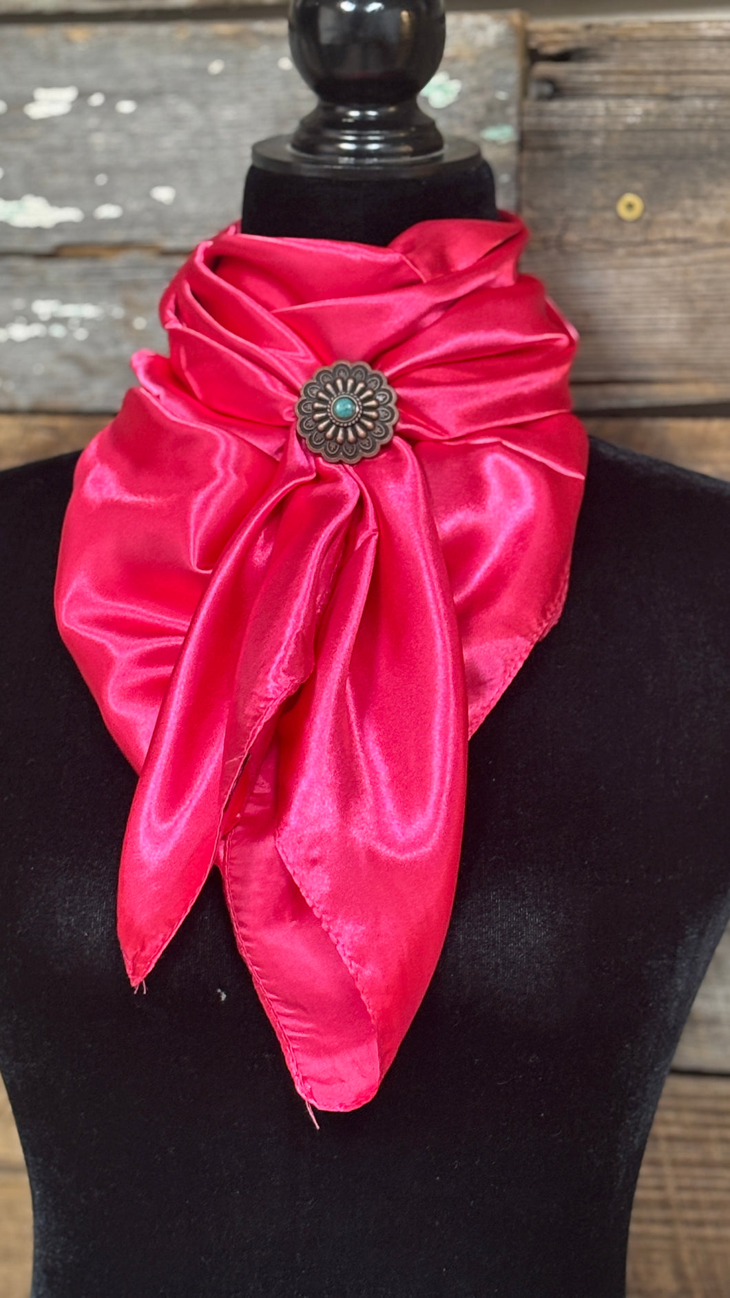 Rodeo Drive Wild Rags/Scarf ~ Hot Pink - Henderson's Western Store