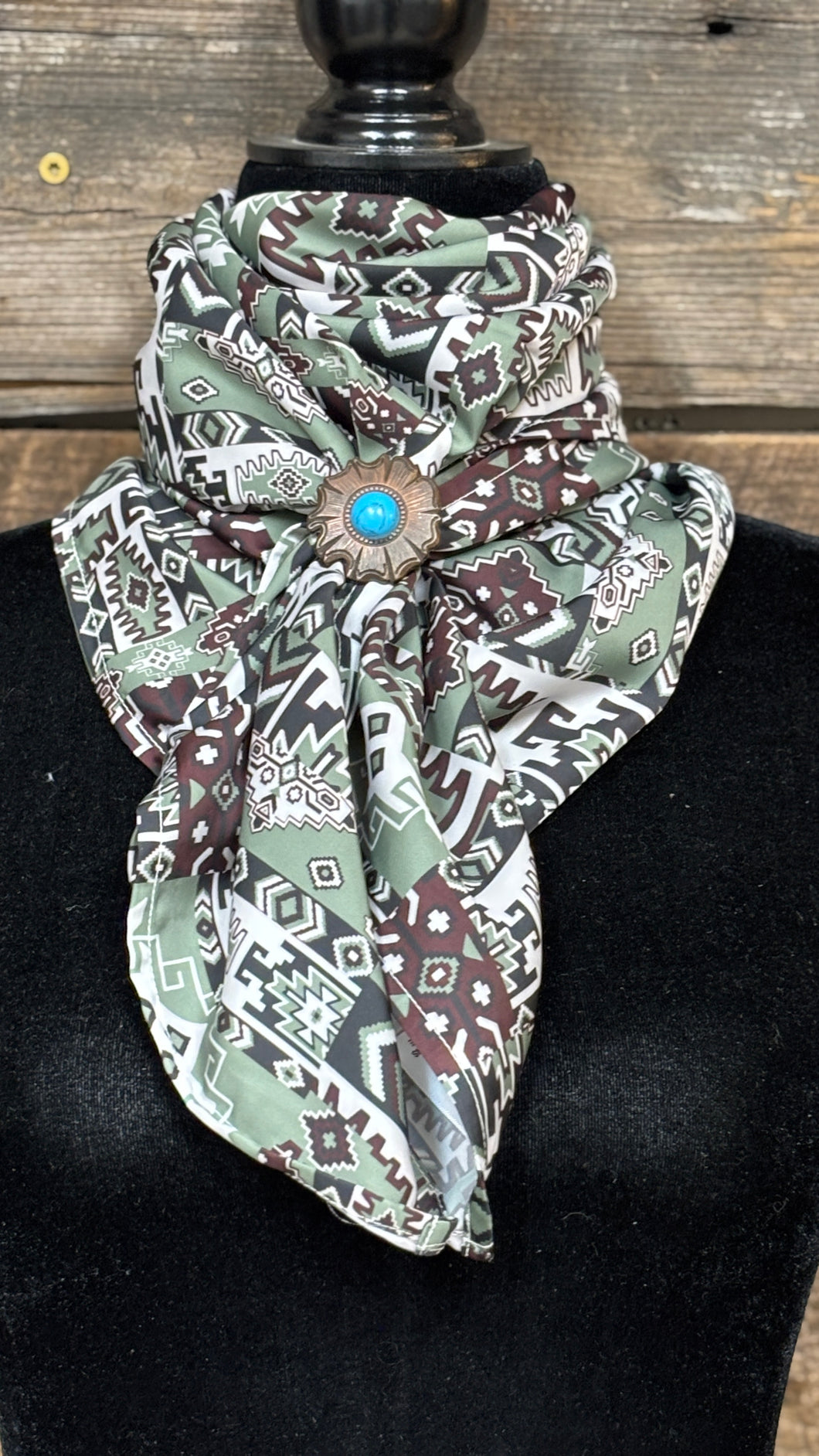 Cruel Denim Wild Rag ~ Sage