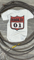 Rookie Of The Year Rodeo Back Number Onesie - Henderson's Western Store