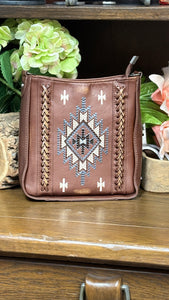 Load image into Gallery viewer, MW Embroidered Aztec Crossbody