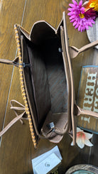 MW Tooled Concealed Carry Tote ~ Brown - Henderson's Western Store