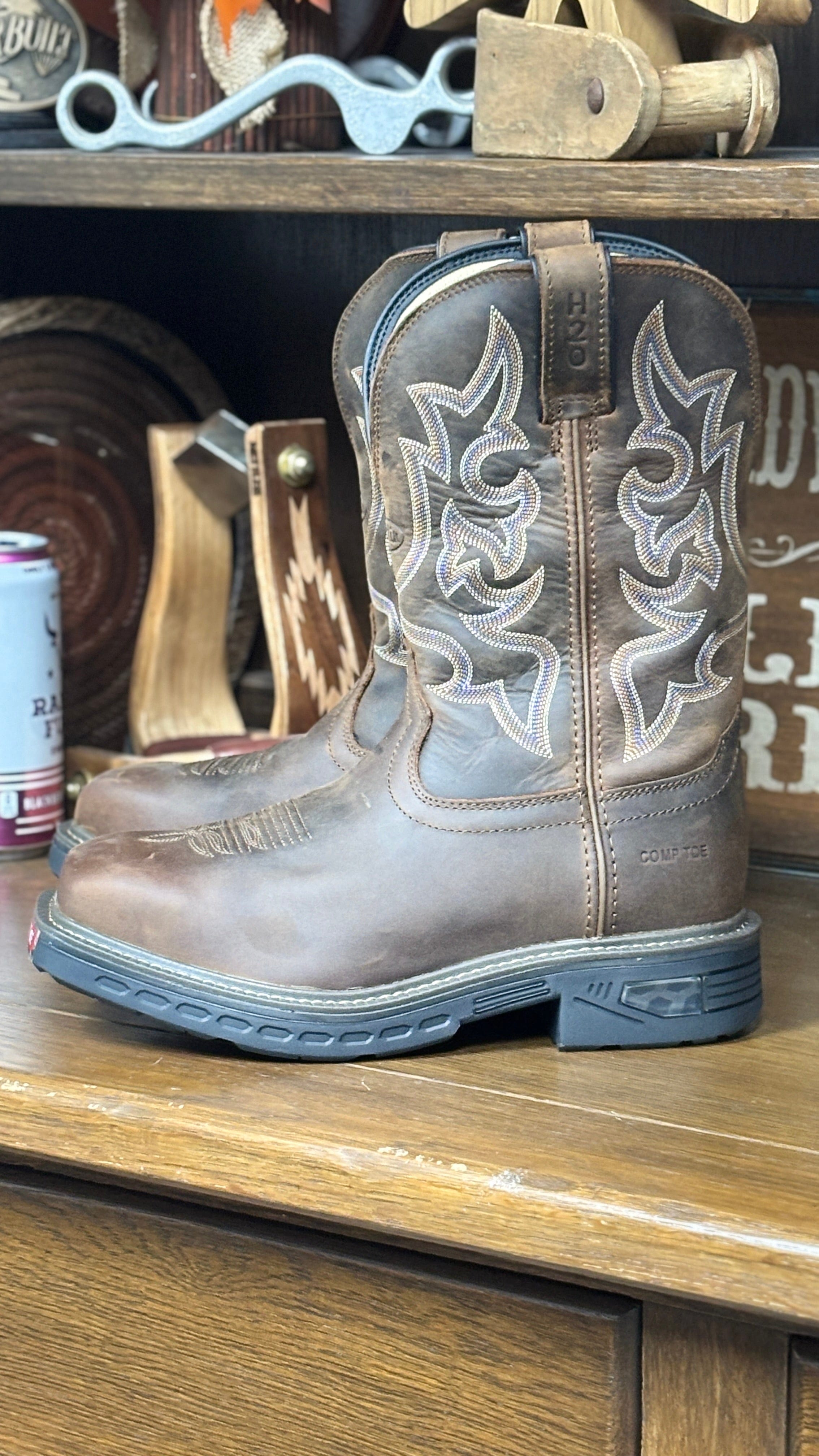 Rigman Waterproof Boots by Justin - Henderson's Western Store