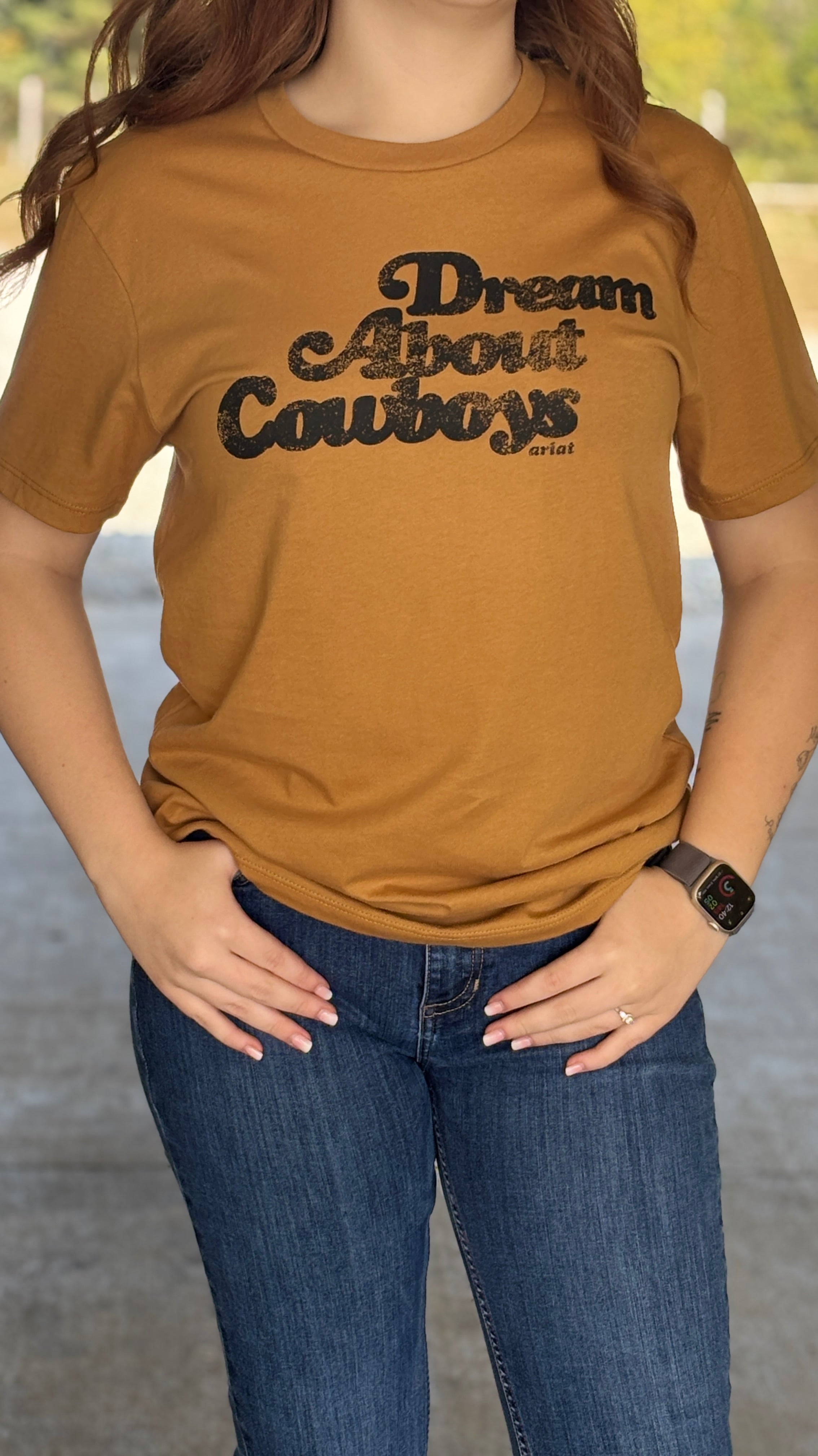 Dream About Cowboys Tee by Ariat - Henderson's Western Store
