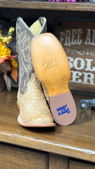 Cheyenne Tan Ostrich by Tony Lama - Henderson's Western Store