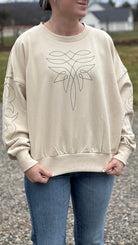Lainey Wilson Cowboy Sweatshirt by Wrangler - Henderson's Western Store